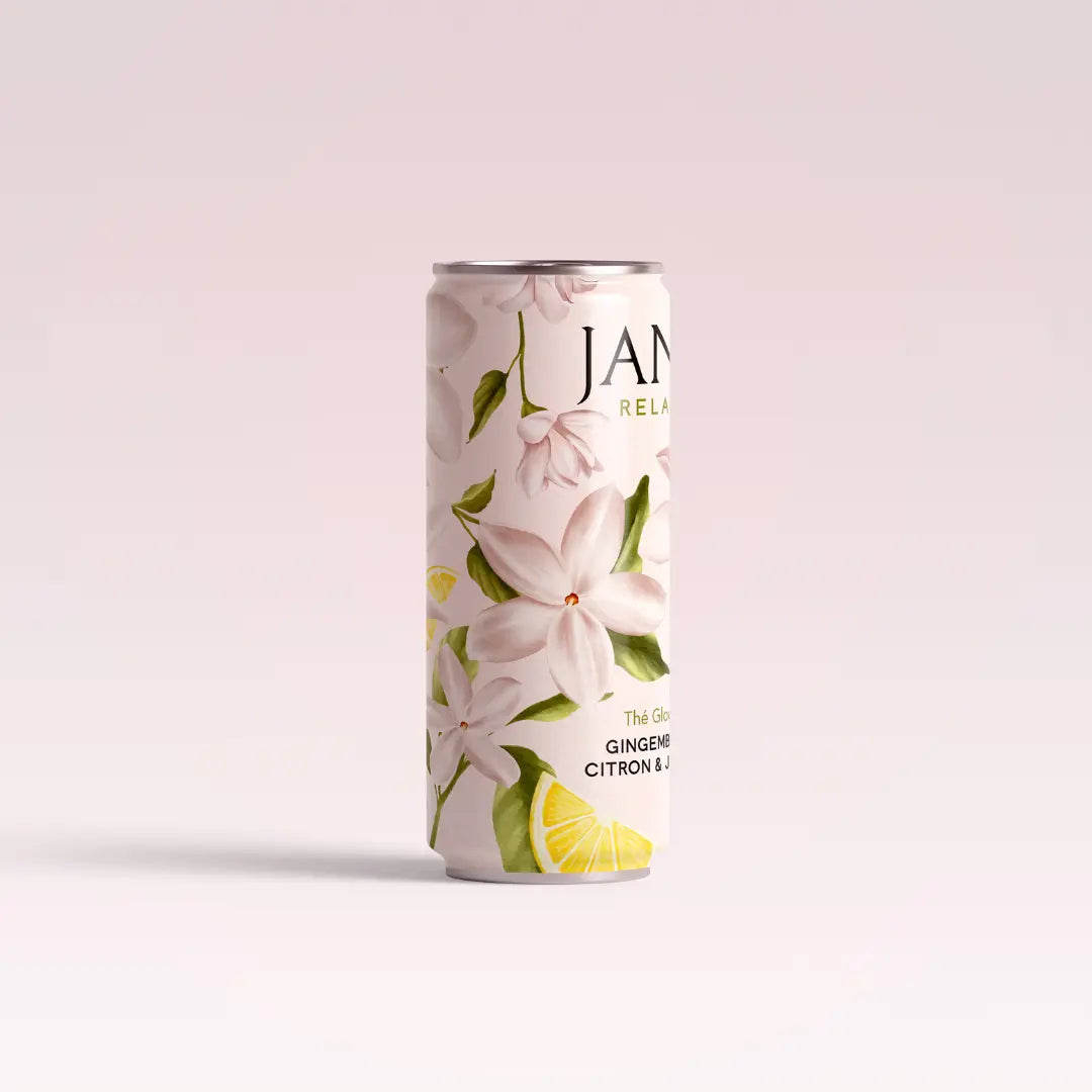 thé glacé Jane relaxant citron gingembre jasmin