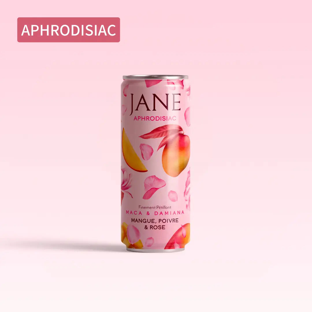 Boisson aphrodisiaque : Mangue Poivre Rose, eau aromatisée